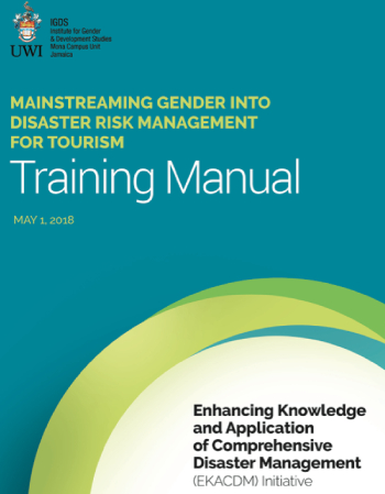 Mainstreaming Gender into DRM for Tourism - Training Manual  